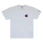 Camiseta Champion Especial/ Ath Medium C Logo Ink Off White