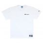 Camiseta Champion Especial/ Life Mini Script Embroidery Logo/ Bordado Off White