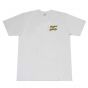 Camiseta Collab Lakai x Creature Skateboards Branca