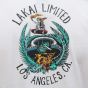 Camiseta Collab  Lakai x Swanski Branca