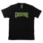 Camiseta Creature Skateboards Catacombo Logo Preta