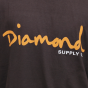 Camiseta Diamond Supply OG Script Brown
