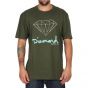 Camiseta Diamond Supply OG Sign Verde Militar