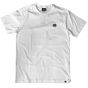Camiseta Drop Dead Skateboards Logo Bottom Cinza Mescla