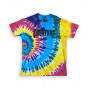 Camiseta Especial Creature Shredded Tie Dye Unica