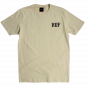 Camiseta Essentials Huf Wordwide Classic H Areia