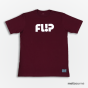 Comprar Camiseta Flip Odissey Burgundy Flip - Loja Melbourne Skateboards