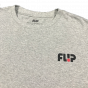 Camiseta Flip Odyssey Chest Preto Cinza Mescla Flip - Camiseta Skate Streetwear