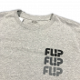 Camiseta Flip Odyssey Scale Chest Cinza Mescla Flip - Camiseta Skate Streetwear