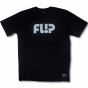 Foto Camiseta Flip Skateboards Logo Odissey Mono Branco Preta Flip - Roupa Original