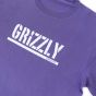 Camiseta Grizzly Griptape Stamp Purple