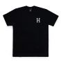 Camiseta HUF Essentials Classic Preto