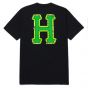 Camiseta HUF Silk Amazing H Preto