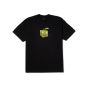 Camiseta HUF Worldwide Apple Box Preta