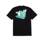 Camiseta HUF Worldwide Burner SS Preto