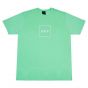 Camiseta Huf WorldWide Essential Box Logo Verde Menta