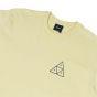 Camiseta HUF WorldWide Essential Triple Triangle Areia