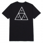 Camiseta HUF WorldWide Essential Triple Triangle Preto