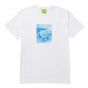 Camiseta Huf Worldwide Essentials Clouded Branca
