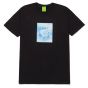Camiseta Huf Worldwide Essentials Clouded Preto