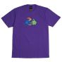 Camiseta Huf Worldwide Essentials Frenemies SS Roxo Violeta
