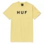Camiseta Huf Worldwide Essentials Og Logo Areia 2
