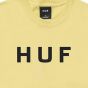 Camiseta Huf Worldwide Essentials Og Logo Areia 2