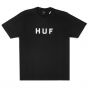 Camiseta HUF Worldwide Essentials OG Logo Preta