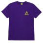 Camiseta Huf Worldwide Essentials Saturday Morning TT Roxo Violeta