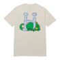 Camiseta HUF Worldwide Magic Dragon H Areia