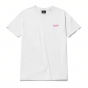 Camiseta HUF Worldwide Neu Rose Branca