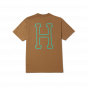 Camiseta HUF Worldwide Set H Marrom 