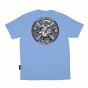 Camiseta Independent Trucks FTS Skull Azul Claro
