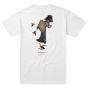 Camiseta Lakai X Paterson Collab Victroian Lady -Branca