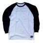 Detalhe Camiseta Manga Longa Flip Raglan 360 Branco Flip - Estilo Urbano