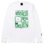 Camiseta Manga Longa HUF Day In The Life 420 Collection