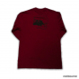 Camiseta Manga Longa Lakai Snitch – Bordo