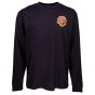 Camiseta Manga Longa Santa Cruz Skateboards Dot Reflection Preta