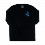 Camiseta Manga Longa Santa Cruz Skateboards Screaming Hand Preta