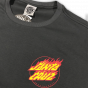 Camiseta Santa Cruz Flame Hand Chumbo