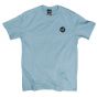 Camiseta Santa Cruz Skateboards Reverse Dot Chest Azul Claro Santa Cruz Skateboards - Camiseta Skate Streetwear