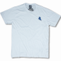 Camiseta Santa Cruz Screaming Hand Logo Bottom Blue