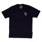 Camiseta Santa Cruz Skateboards Baked Dot Preta