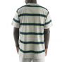 Camiseta Santa Cruz Skateboards Especial Collegiate SC Stripe - Cinza Mescla