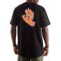 Camiseta Santa Cruz Skateboards Flame Hand Strip SS