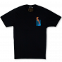 Camiseta Santa Cruz Skateboards Fly-Mensional Preto