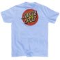 Camiseta Santa Cruz Skateboards Gleam Dot Branco