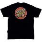 Camiseta Santa Cruz Skateboards Gleam Dot Preto