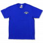 Camiseta Santa Cruz Skateboards Invade Azul Royal