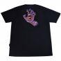 Camiseta Santa Cruz Skateboards Kaleido Hand Preta